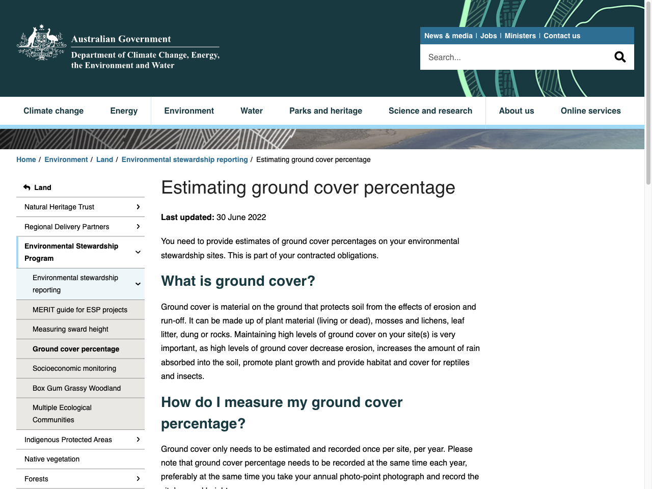 Preview of Estimating ground cover percentage - DCCEEW, accessed July 12, 2025, 
