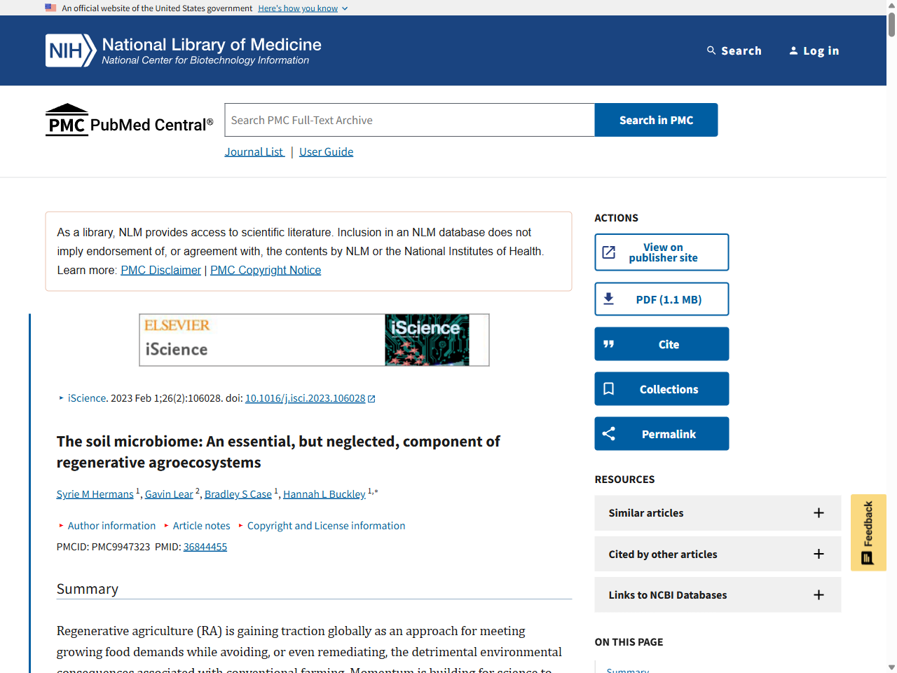 Preview of How does soil "memory" affect microbial regeneration after disturbance (like fire or tillage)?, accessed July 27, 2025, 