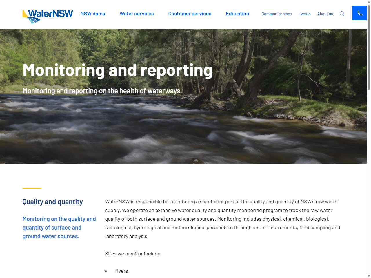 Preview of Monitoring and reporting - WaterNSW, accessed August 17, 2025,