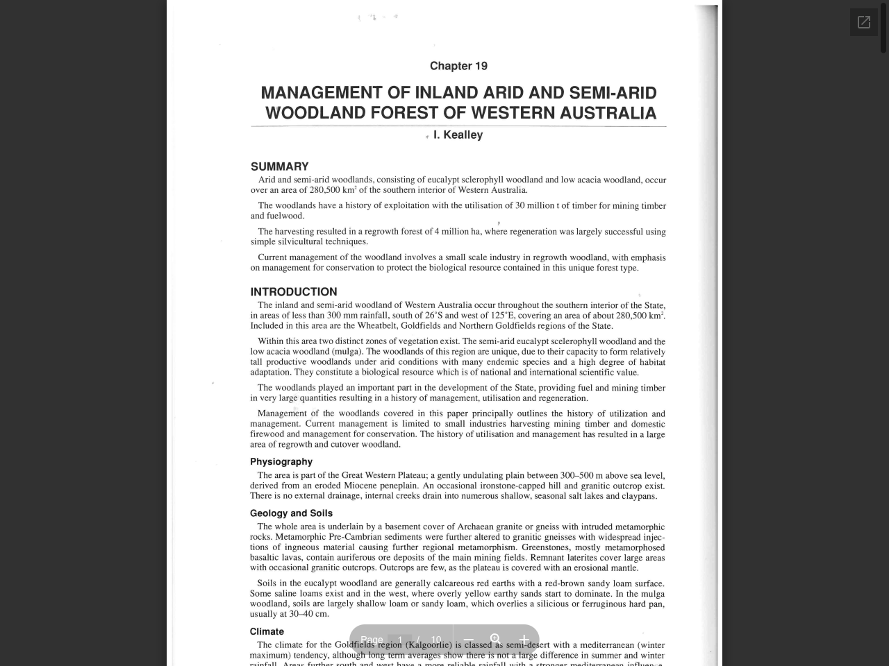 Preview of management of inland arid and semi-arid woodland ... - DBCA Library, accessed July 12, 2025, 