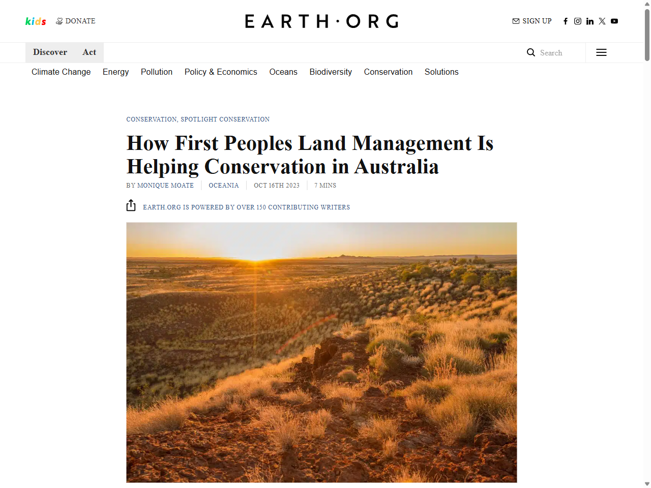 Preview of How First Peoples Land Management Is Helping Conservation in Australia - Earth.Org, accessed July 30, 2025