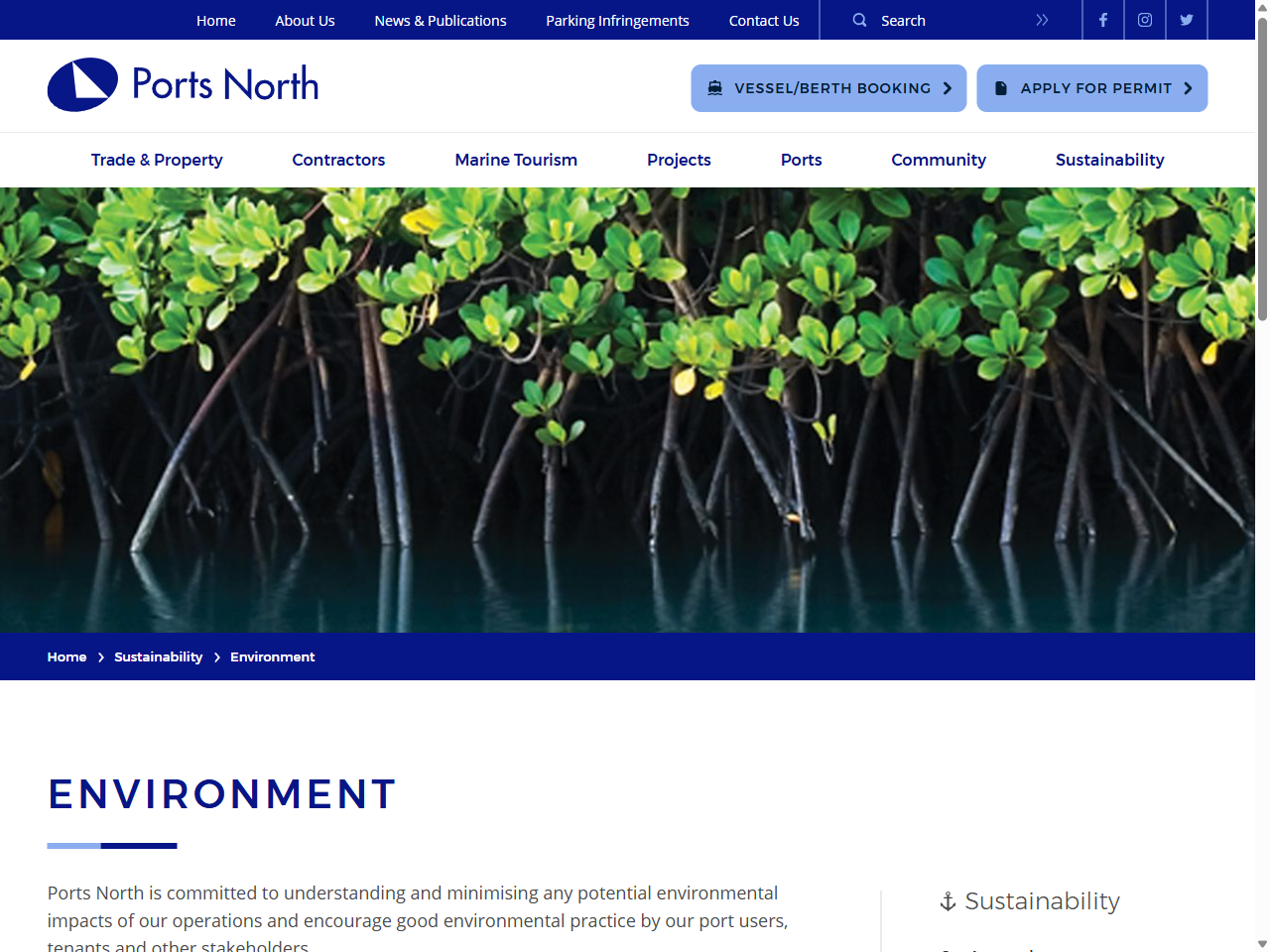 Preview of Environment | Ports North, accessed August 1, 2025, 