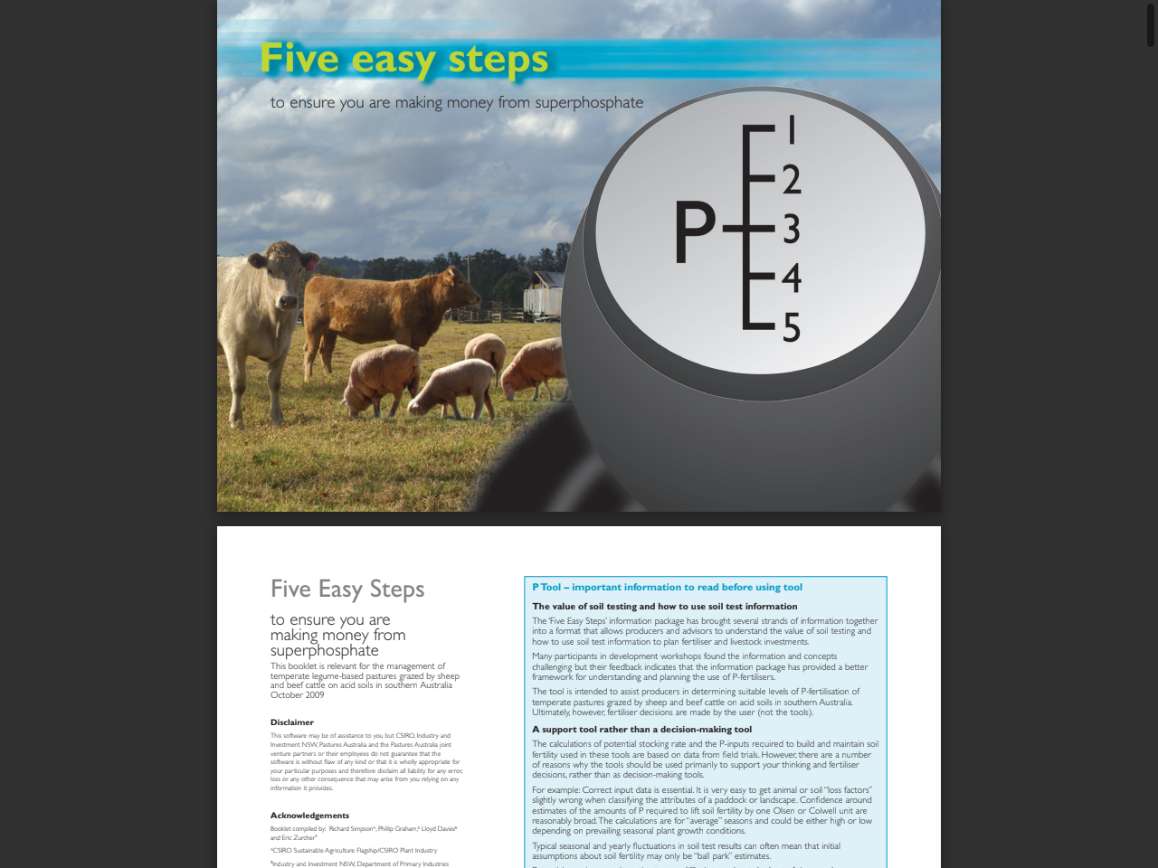 Preview of to ensure you are making money from superphosphate - Australian Wool Innovation