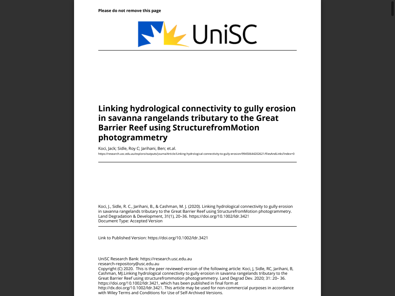 Preview of Assessment of UAV and Ground-Based Structure from Motion with, accessed July 19, 2025