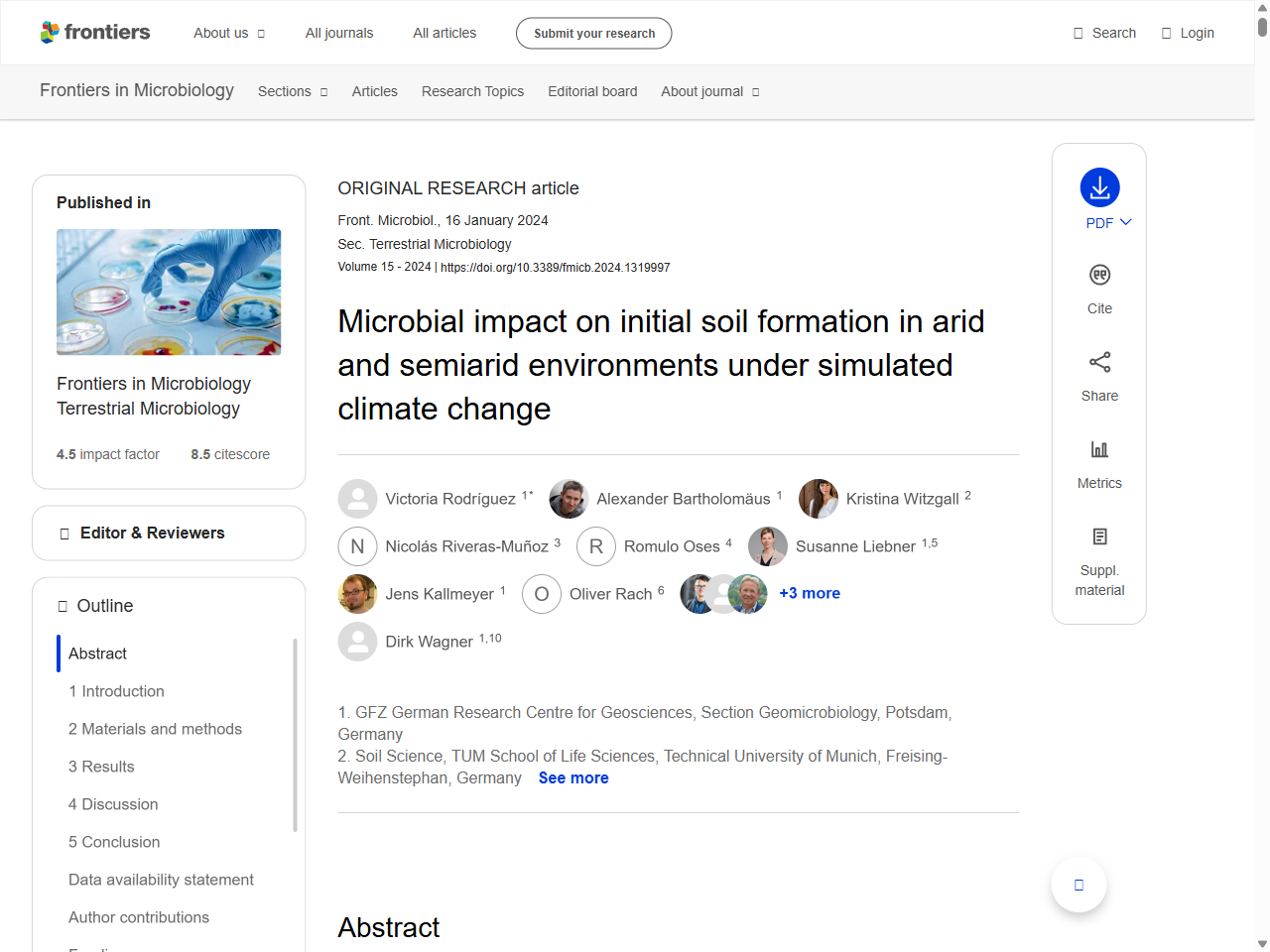Preview of Soil – the driver of carbon dioxide variability over Australia, accessed July 28, 2025