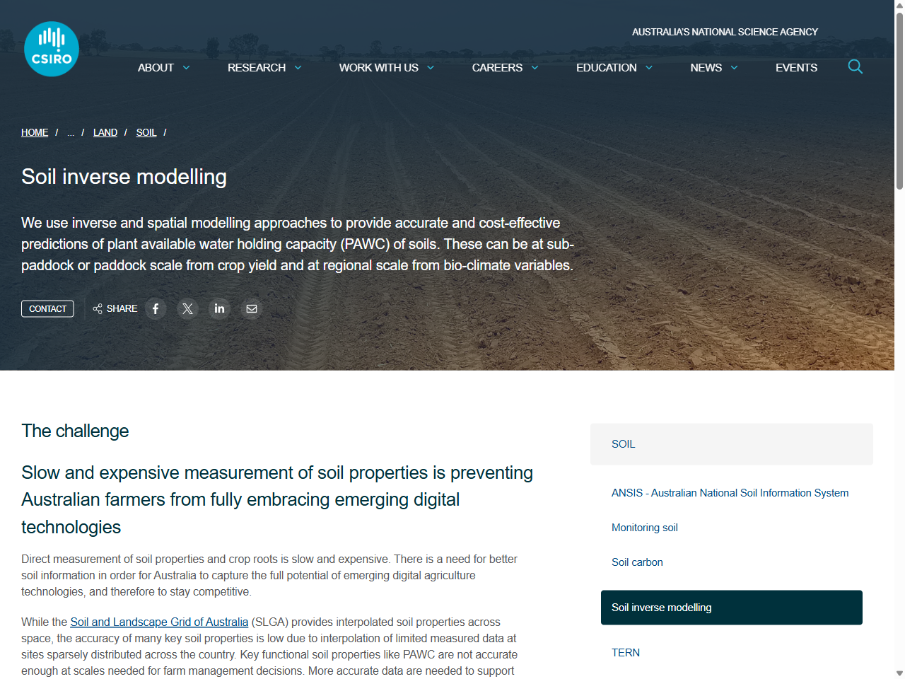 Preview of Soil inverse modelling - CSIRO, accessed July 6, 2025,