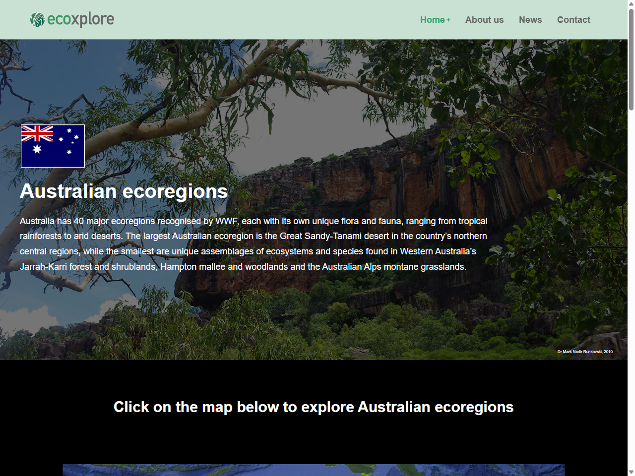 Preview of Australian ecoregions - ecoxplore, accessed July 13, 2025