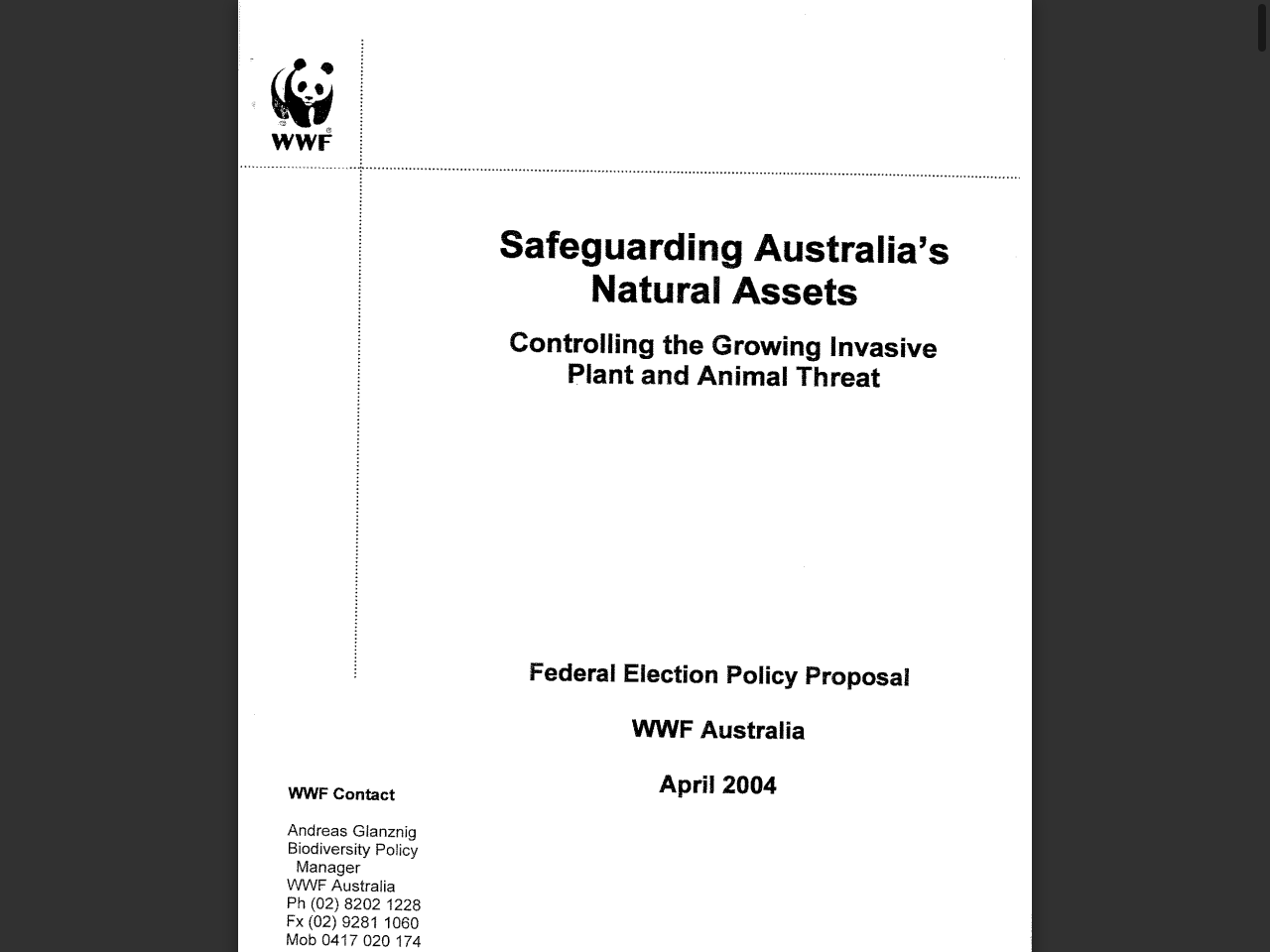 Preview of Submission - Regulation, control and management of invasive species and the Environment Protection and Biodiversity Conservation, accessed August 12, 2025,