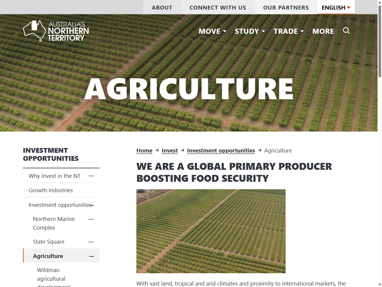 Preview of Agriculture | Australia's Northern Territory, accessed July 23, 2025