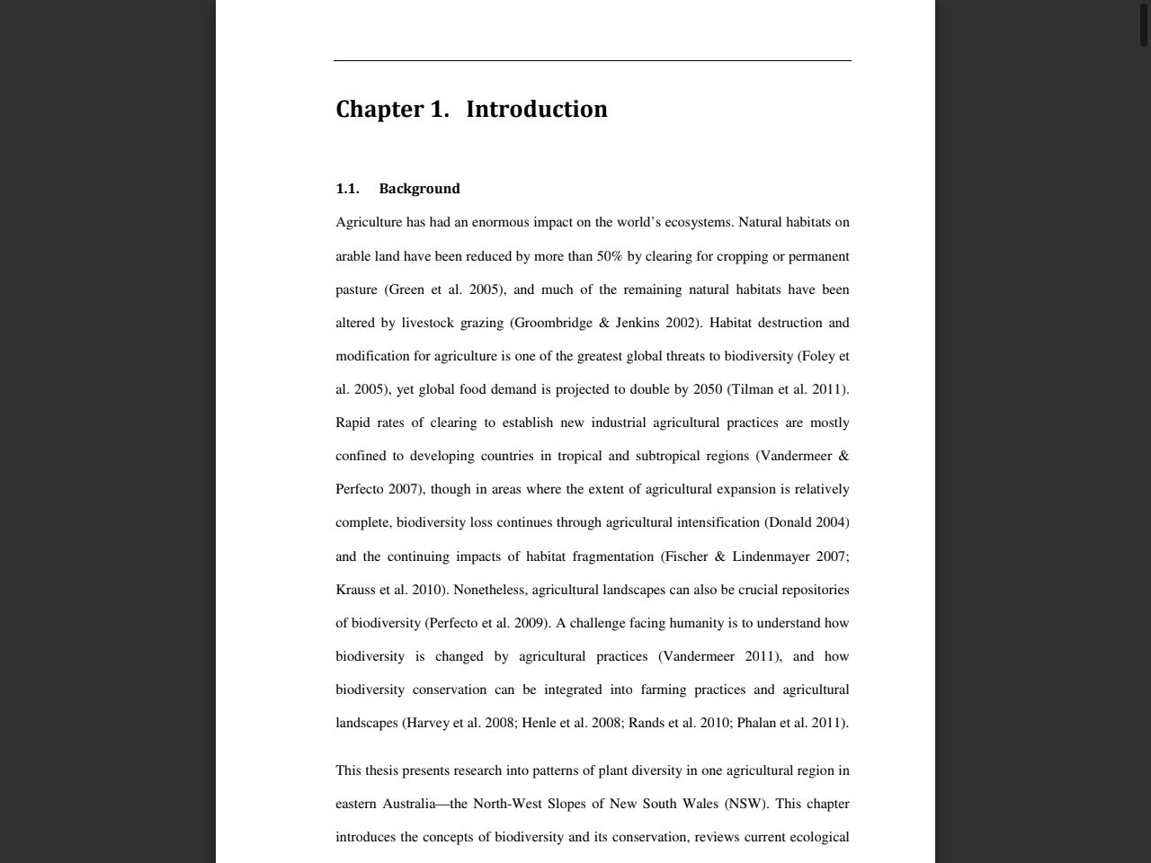 Preview of BioCondition: A condition assessment framework for terrestrial ...