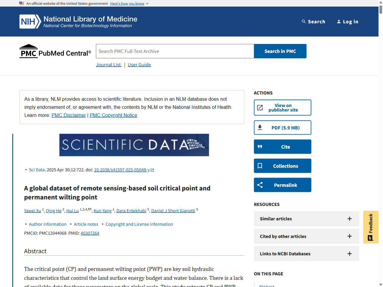 Preview of Management of grazing intensity in the semi-arid rangelands of Southern Australia: Effects on soil and biodiversity - Charles Sturt University Research Output