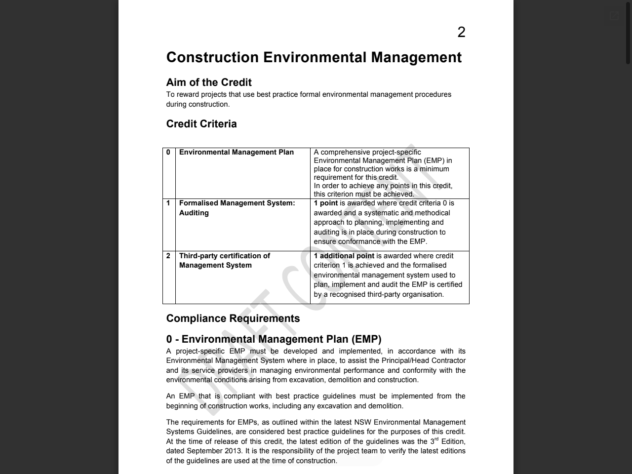 Preview of 2 Construction Environmental Management - Green Building Council of Australia, accessed August 10, 2025