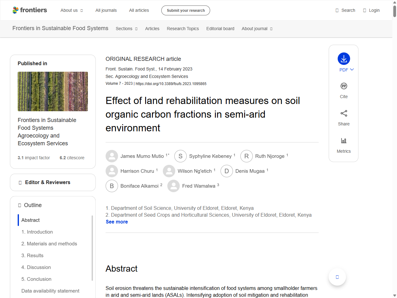 Preview of Key Considerations in Sequestering Carbon as Soil Organic Carbon, accessed July 26, 2025