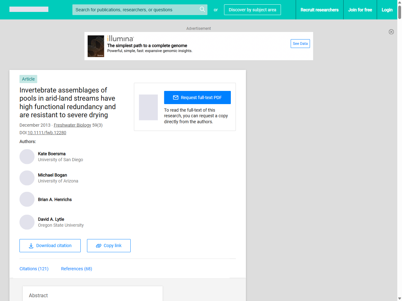 Preview of A fresh framework for the ecology of arid Australia - Macquarie University