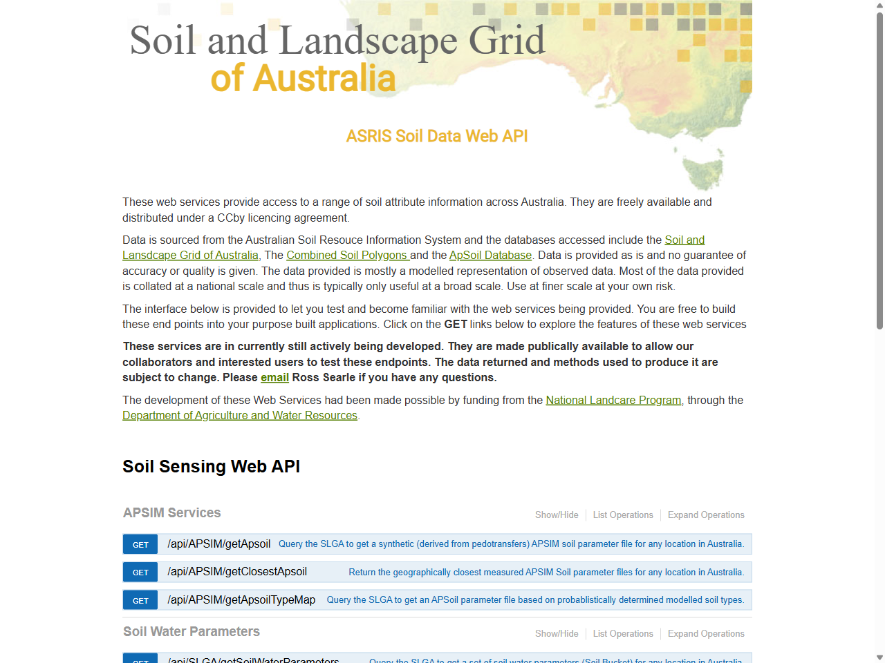 Preview of Johnston, C. E., et al. 2003. A digital dataset of soils (ASRIS).
