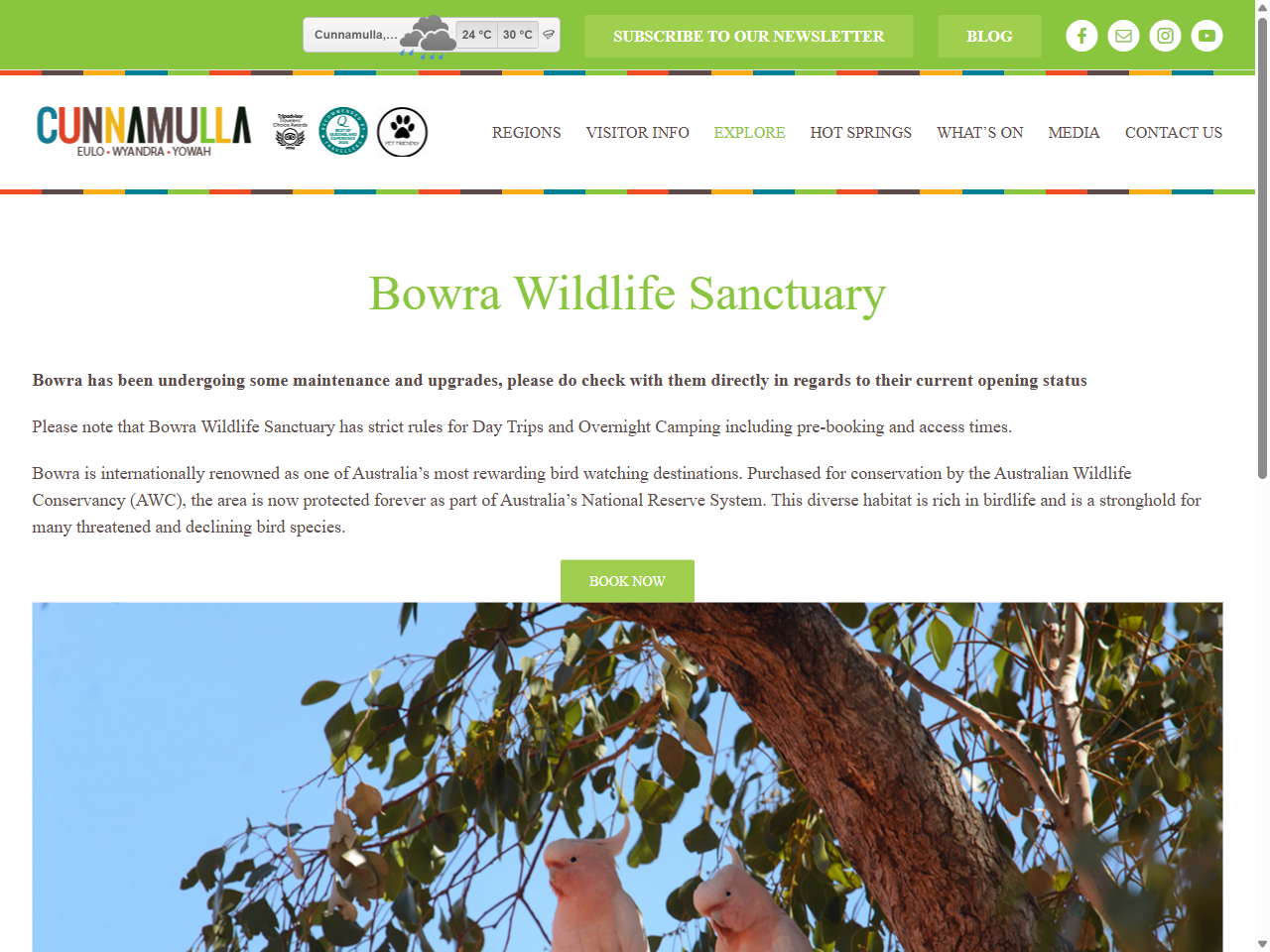Preview of Bowra Wildlife Sanctuary - Cunnamulla Tourism