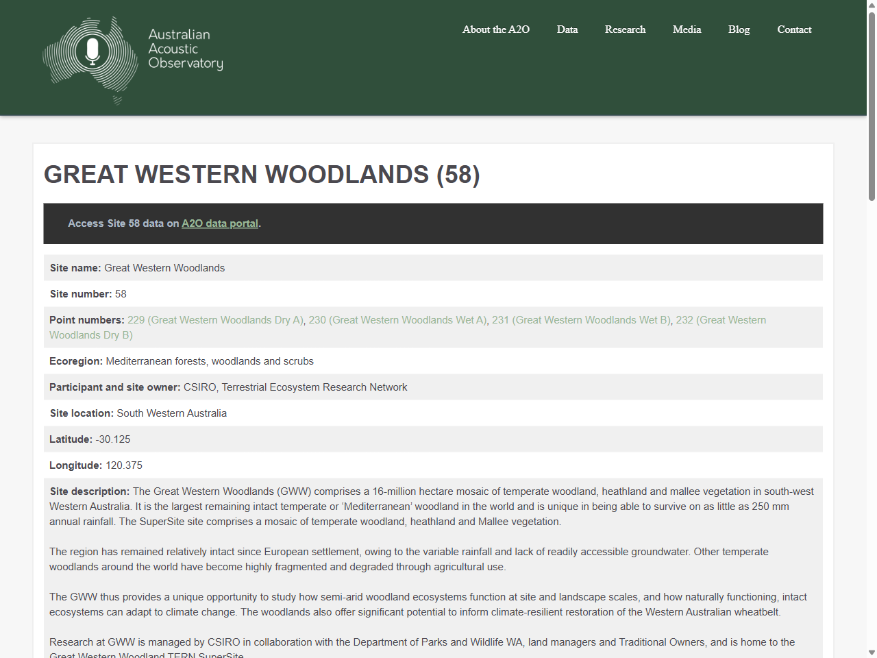 Preview of Great Western Woodlands (58) - Australian Acoustic Observatory