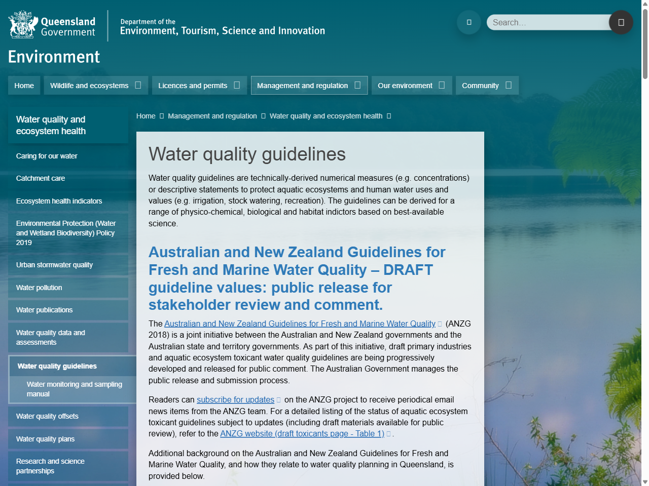 Preview of Scanes, P., & Whitehead, A. (2019). Trigger values for New Zealand rivers: A comparison with south-eastern Australia. Ministry for the Environment, New Zealand.