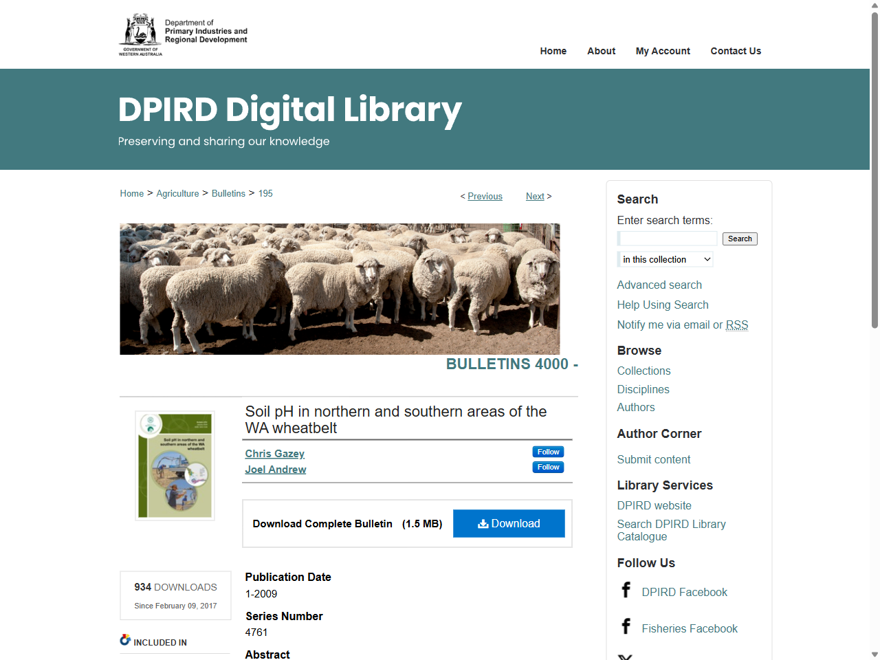 Preview of Soil pH in northern and southern areas of the WA wheatbelt - DPIRD's Digital library, accessed July 28, 2025