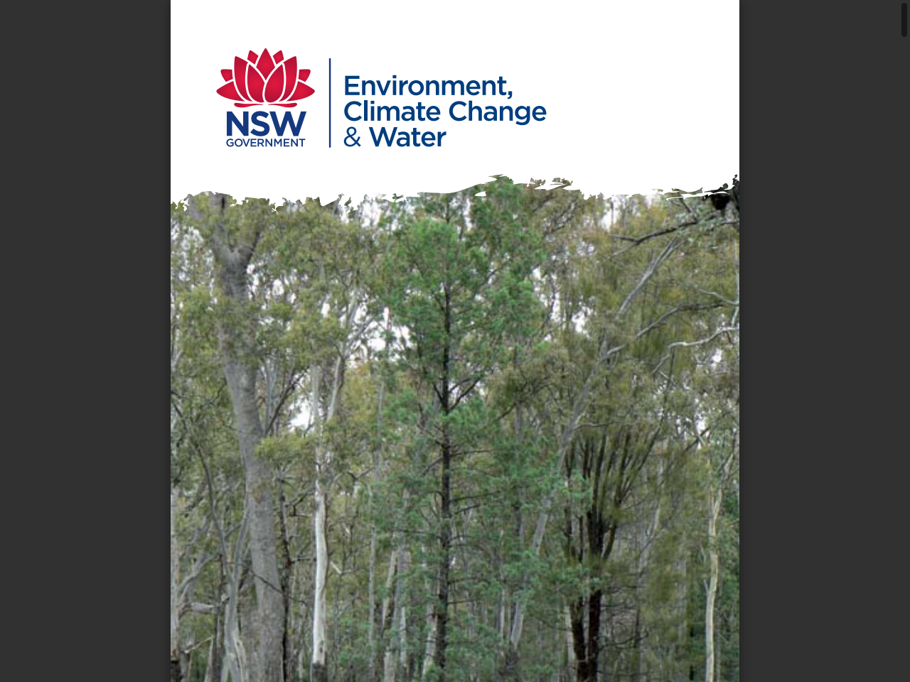 Preview of Private Native Forestry Code of Practice for Cypress and Western Hardwood Forests