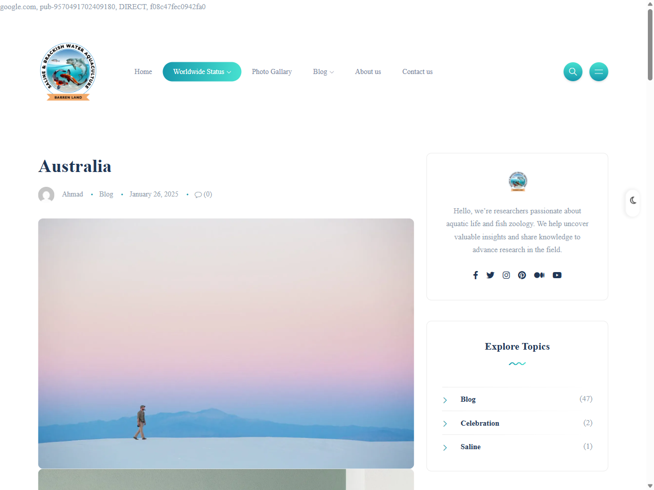 Preview of Australia - Brackish Water Aquaculture, accessed July 20, 2025,