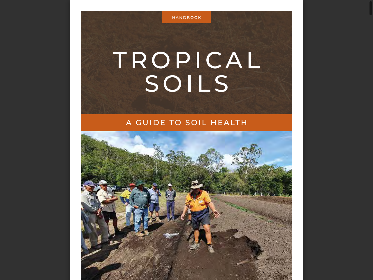Preview of TROPICAL SOILS | Terrain NRM, accessed July 16, 2025,