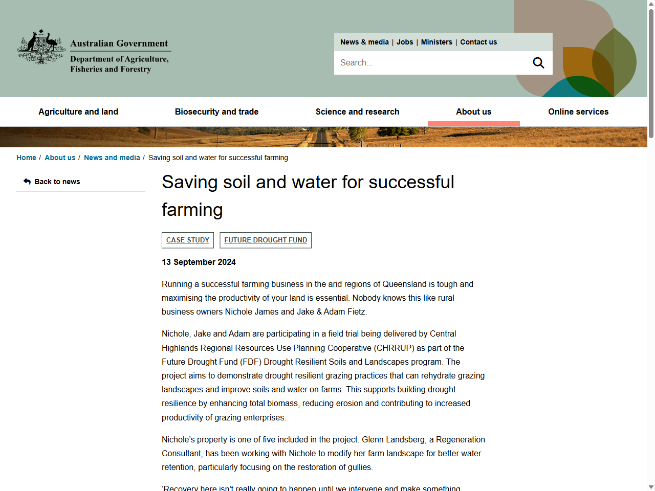 Preview of IS GULLY EXPANSION A MAJOR ISSUE FOR KEY BIODIVERSITY IN ARID LANDS?