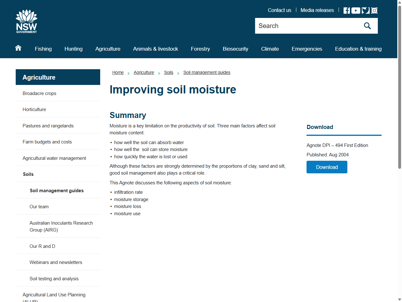 Preview of Drought-resistant soils - Food and Agriculture Organization of the United Nations