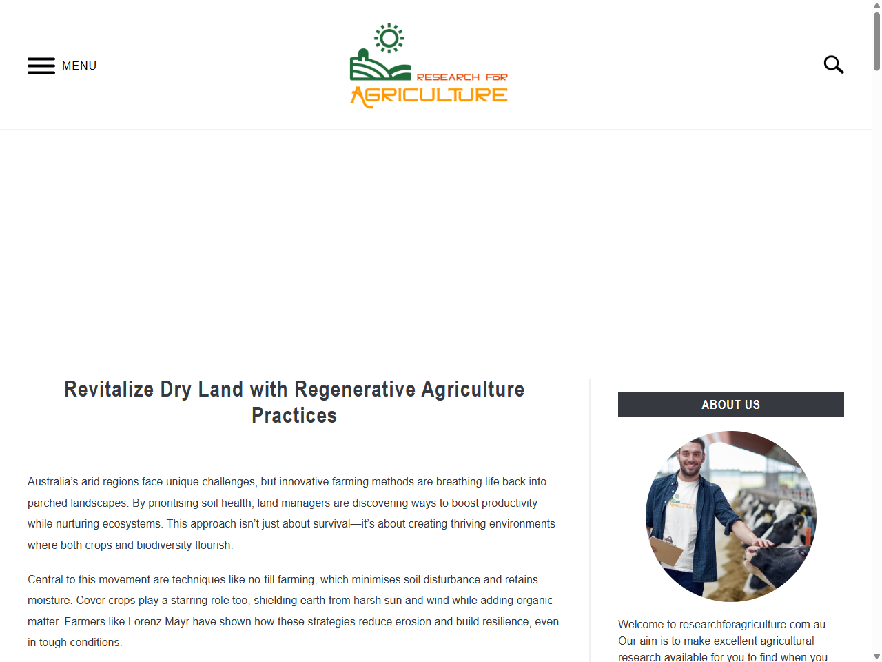 Preview of Revitalize Dry Land with Regenerative Agriculture Practices, accessed July 6, 2025, 