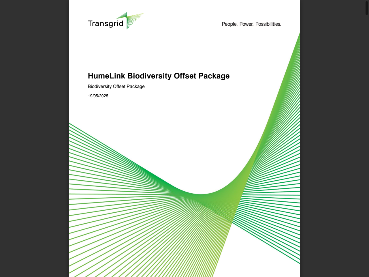 Preview of Biodiversity Certification Assessment Report (BCAR) - AWS