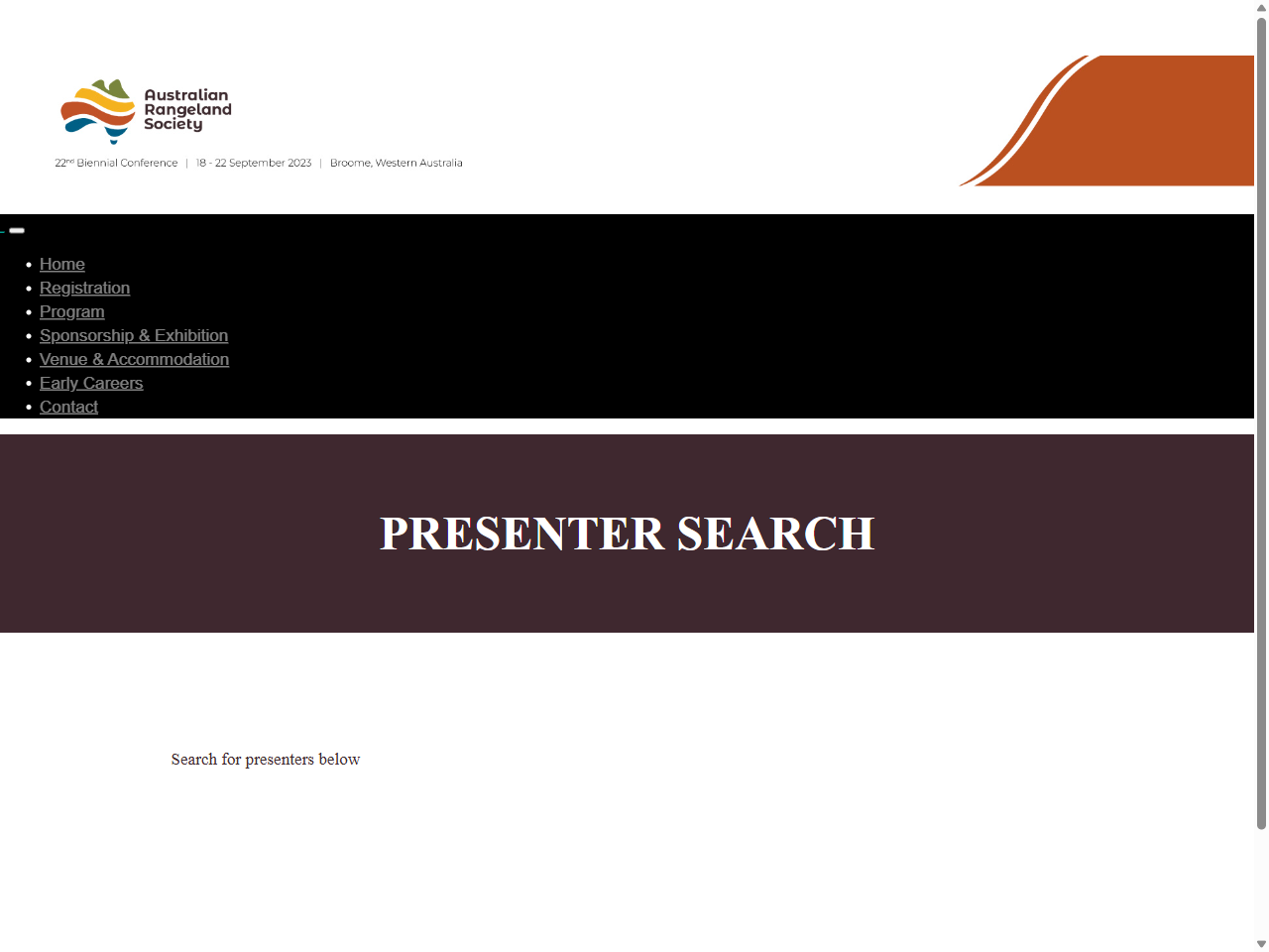 Preview of ARS Broome 2023 - EventsAir