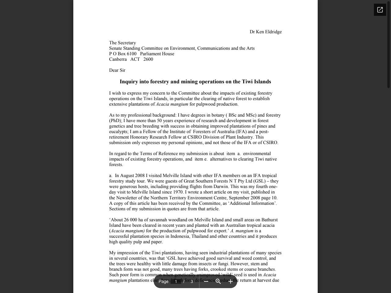 Preview of Inquiry into forestry and mining operations on the Tiwi Islands, accessed July 30, 2025,