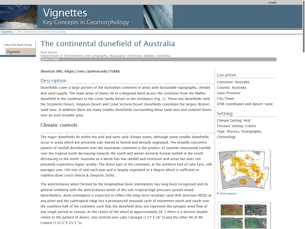Preview of The continental dunefield of Australia, accessed July 6, 2025, 