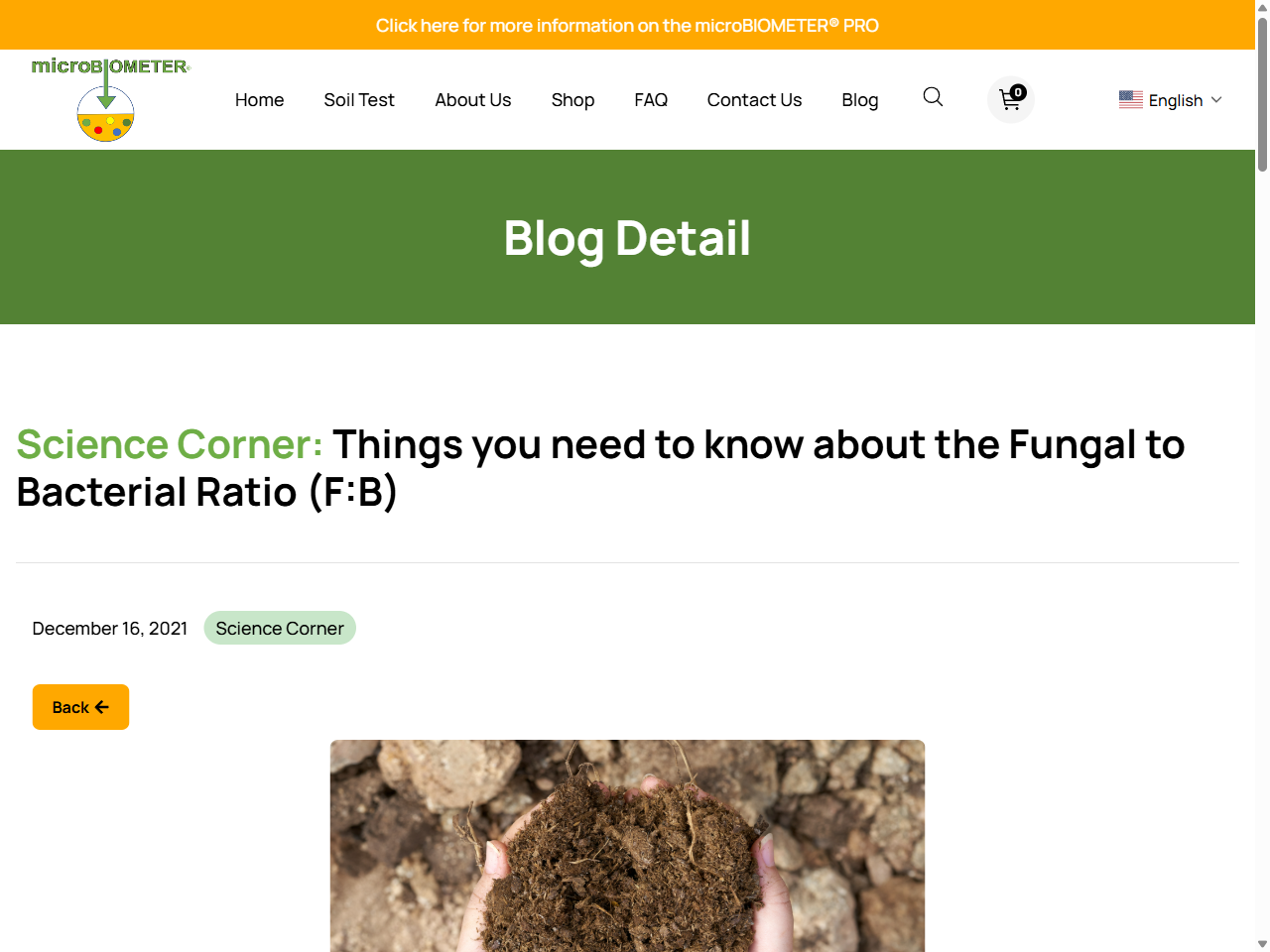 Preview of Things you need to know about the Fungal to Bacterial Ratio (F:B) - MicroBiometer, accessed July 28, 2025