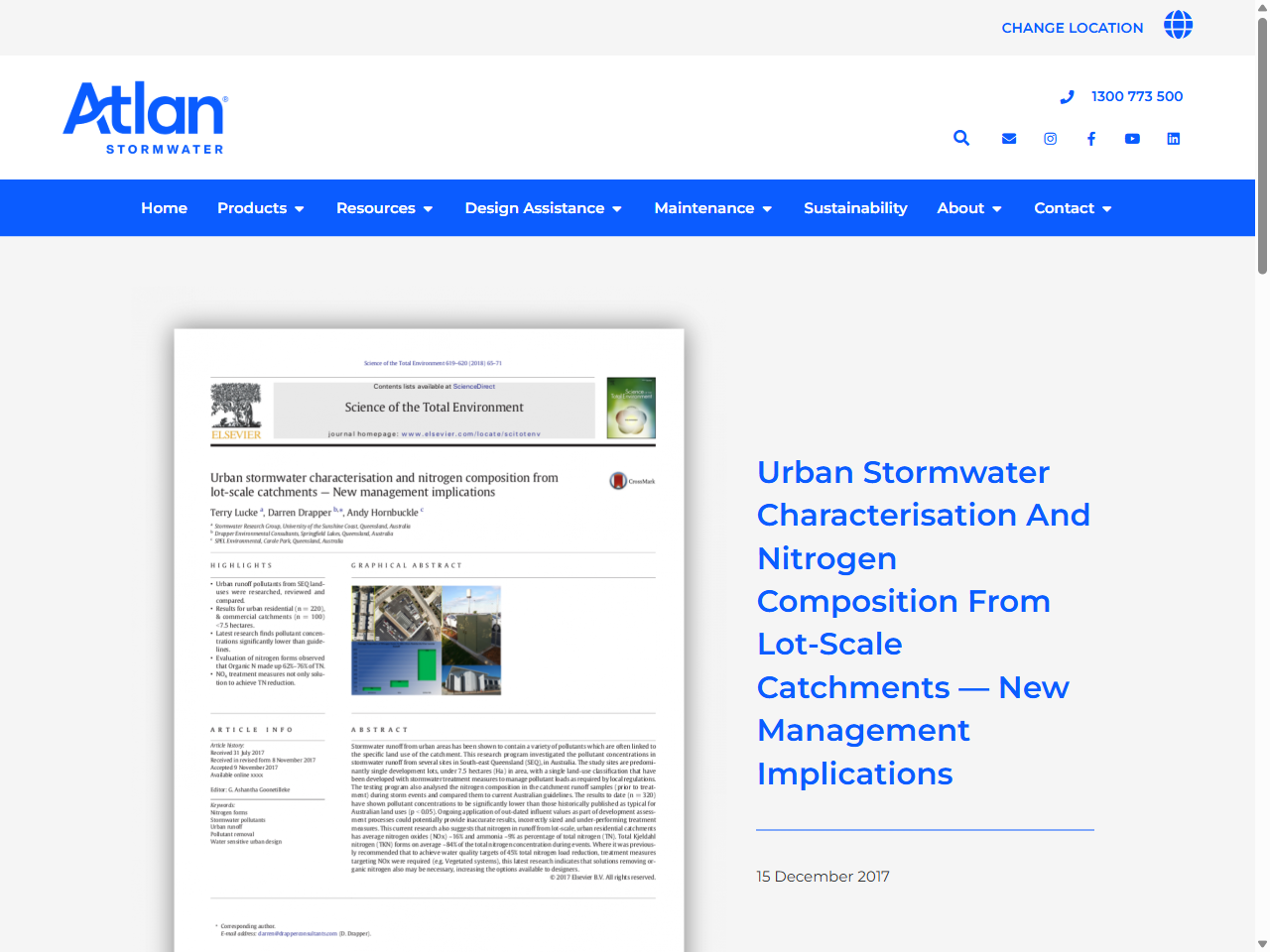 Preview of Urban stormwater characterisation and nitrogen composition from lot-scale catchments — New management implications, accessed July 13, 2025, 