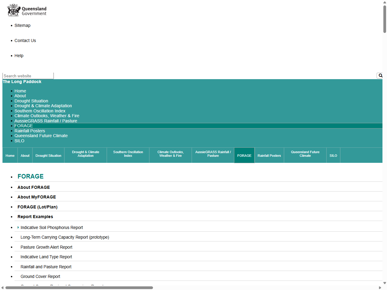 Preview of Indicative Soil Phosphorus Report | LongPaddock | Queensland Government