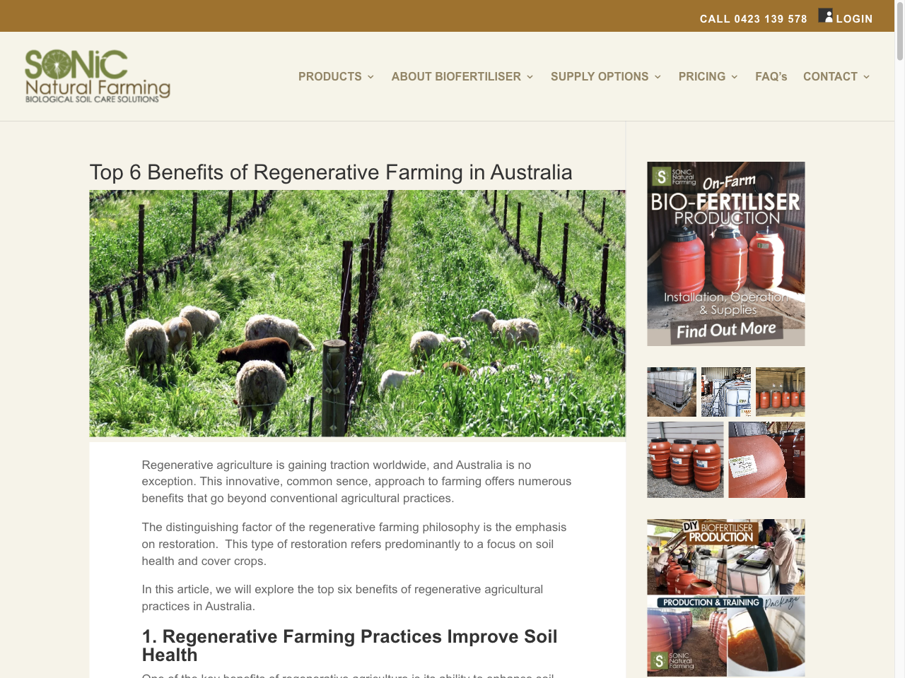 Preview of Discover the Top 6 Benefits of Regenerative Farming in Australia, accessed August 5, 2025,