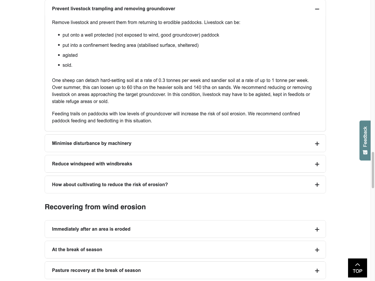 Preview of Managing wind erosion in southern Western Australia | Agriculture ..., accessed May 11, 2025