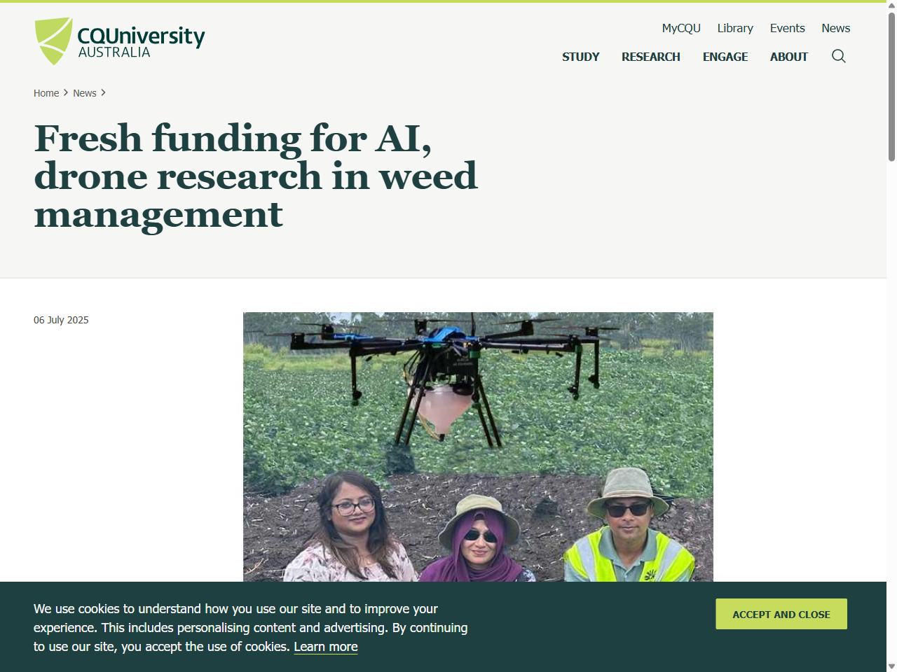 Preview of Intelligent weed management using aerial image processing and precision herbicide spraying: An overview - Charles Darwin University, accessed July 23, 2025, 