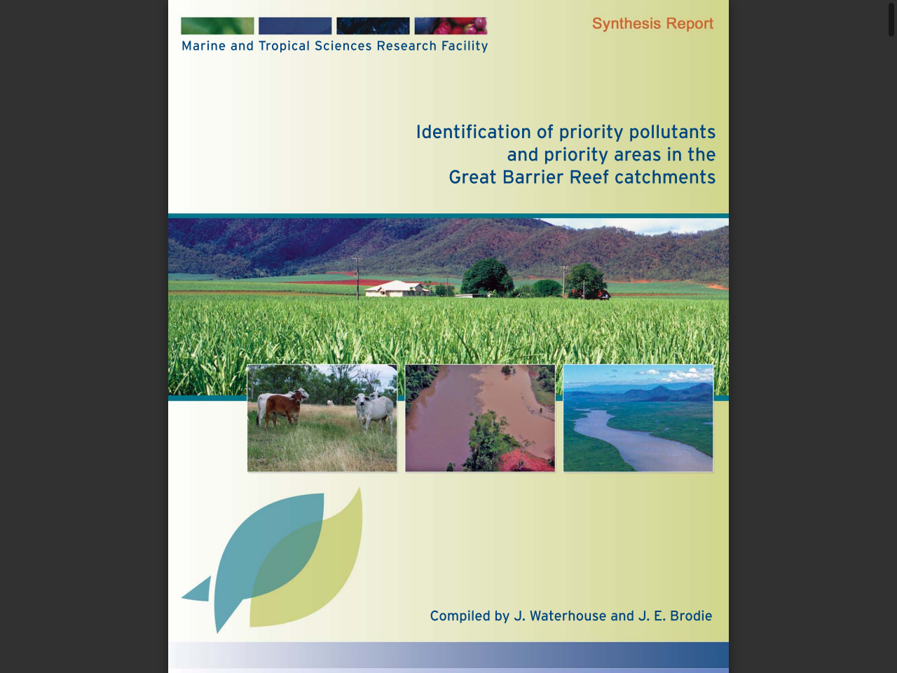 Preview of Identification of priority pollutants and priority areas in the Great Barrier Reef catchments - Reef & Rainforest Research Centre, accessed July 20, 2025, 