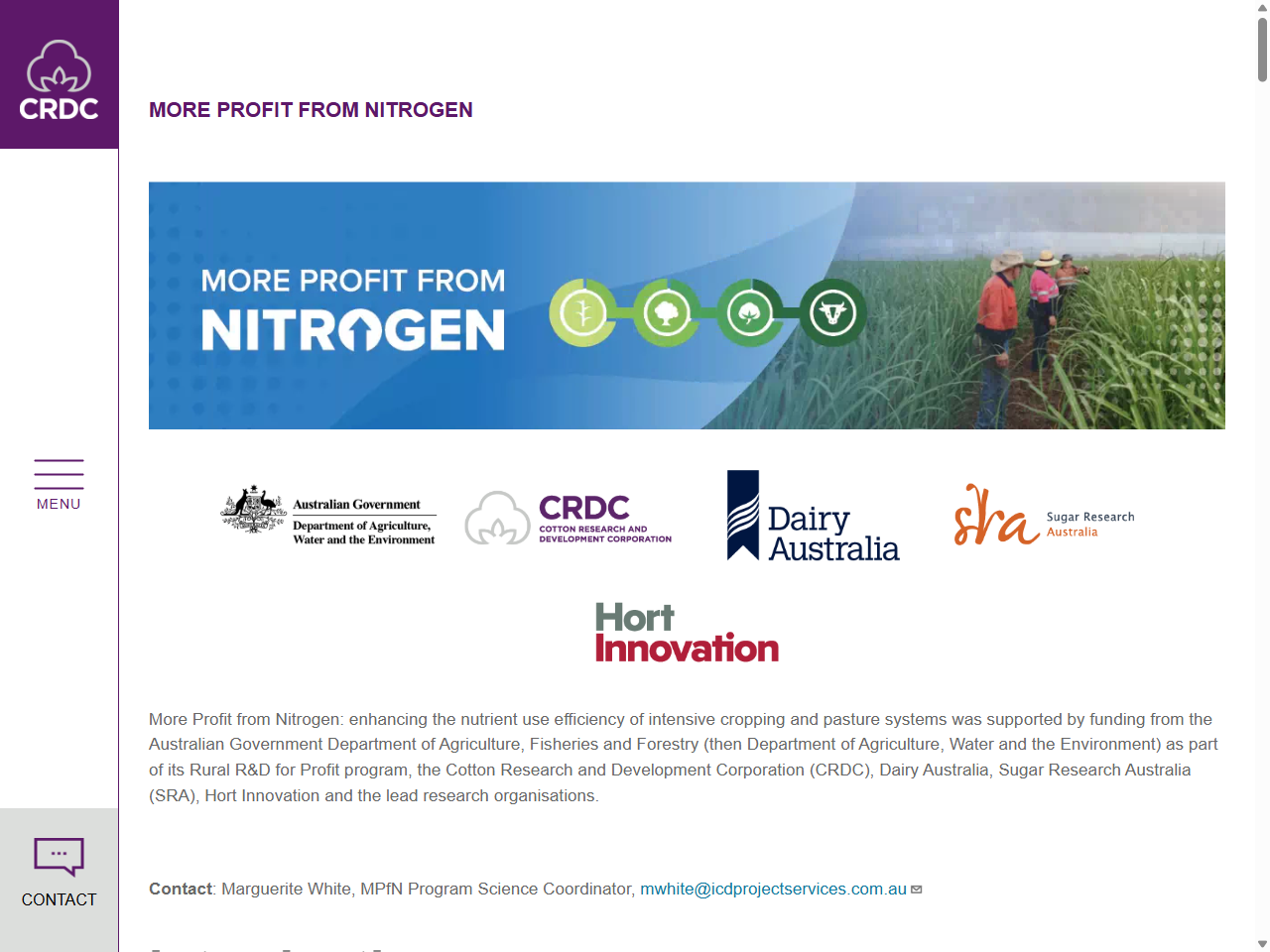 Preview of More Profit from Nitrogen | CRDC - Cotton Research and Development Corporation, accessed August 4, 2025,