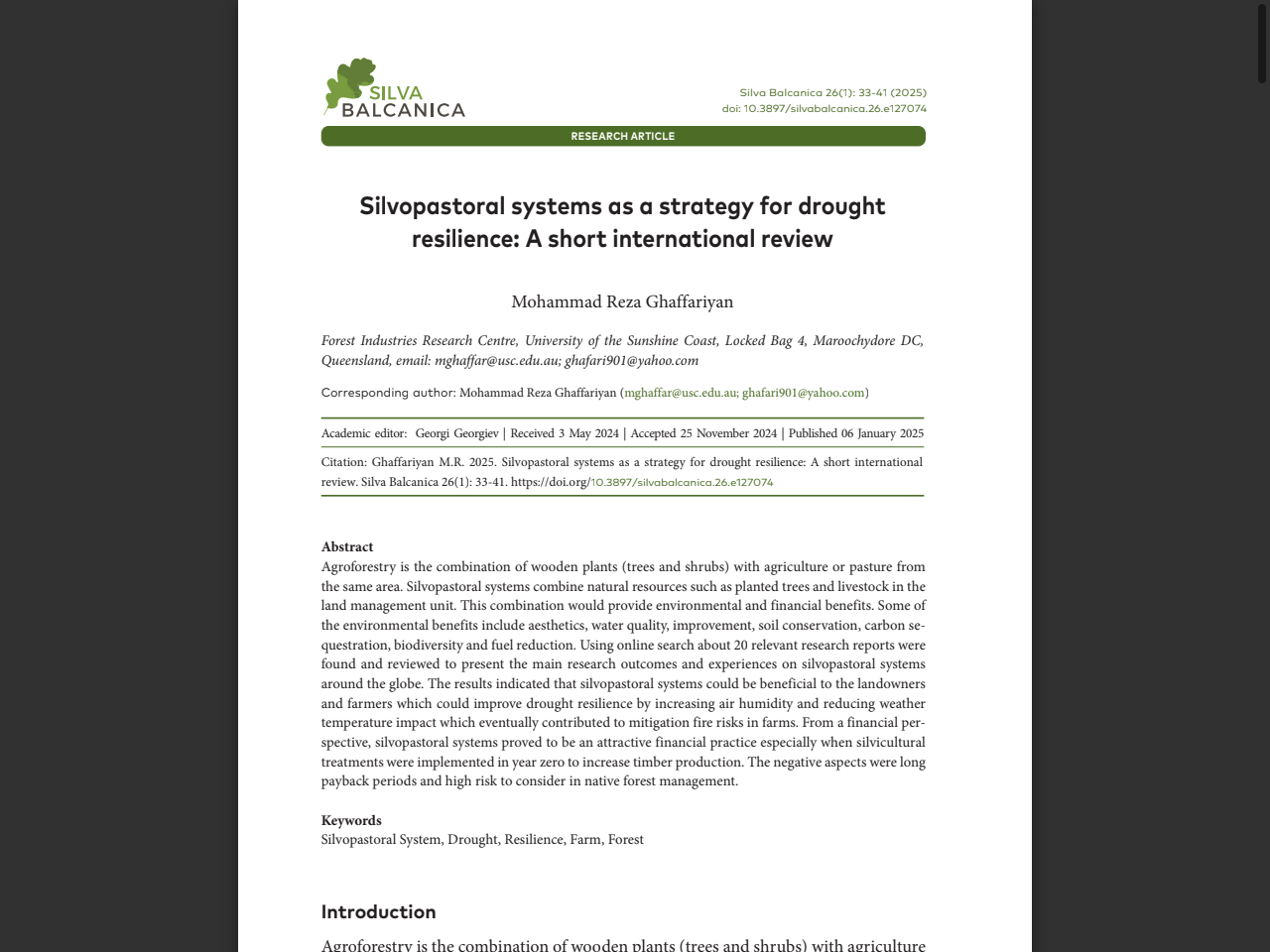 Preview of Agroforestry and silvopastoral systems - Timber Queensland, accessed July 19, 2025,