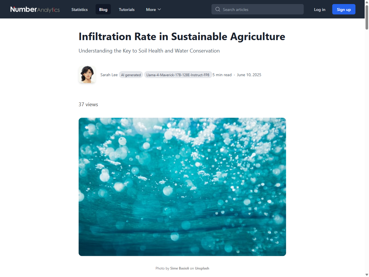 Preview of "Exploring the Critical Role of Water in Regenerative Agriculture; Building Promises and Avoiding Pitfalls"