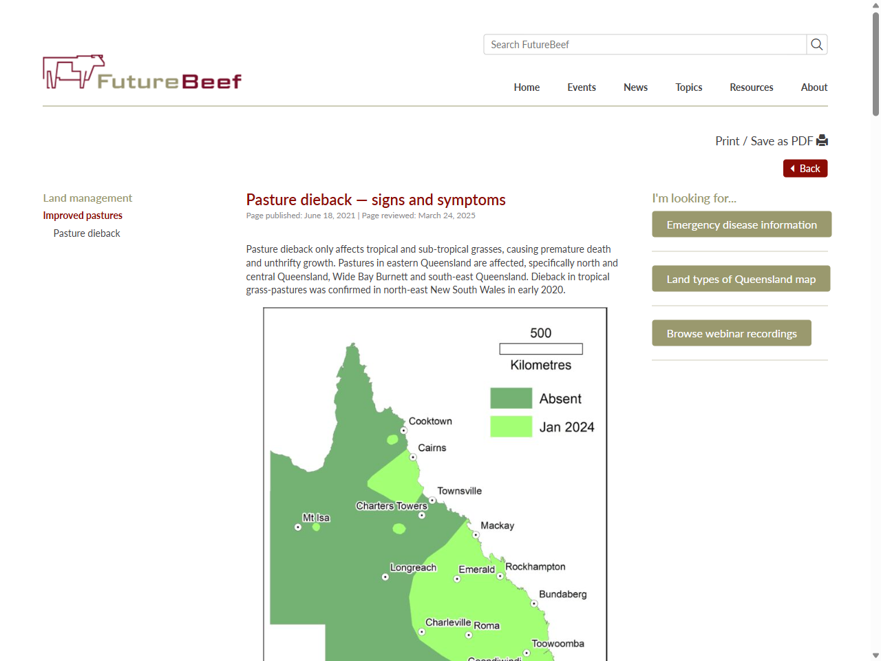 Preview of Pasture dieback — signs and symptoms - FutureBeef, accessed July 18, 2025, 