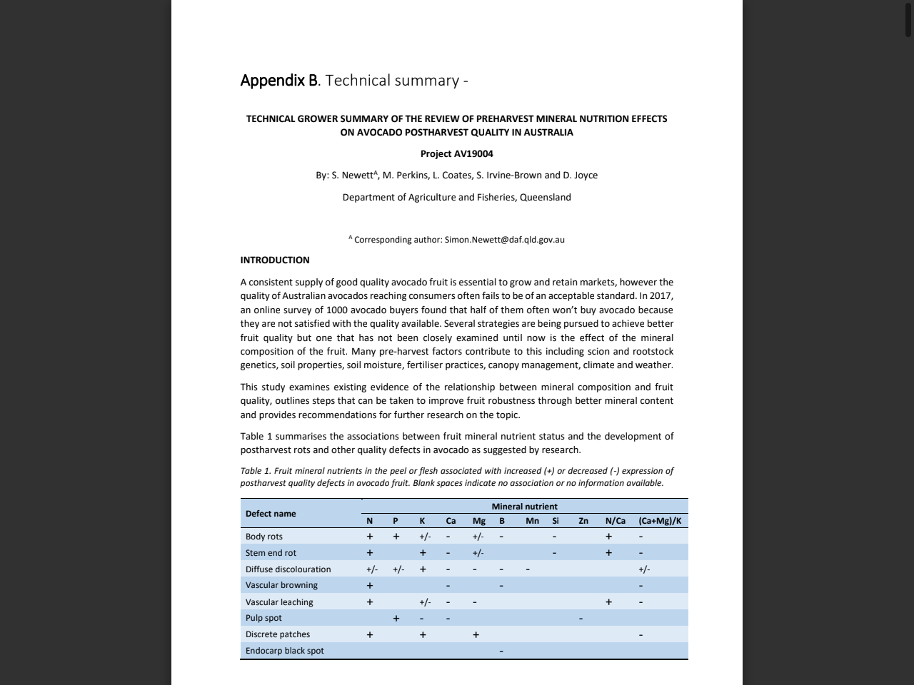 Preview of Appendix B. Technical summary - - Hort Innovation, accessed July 16, 2025,