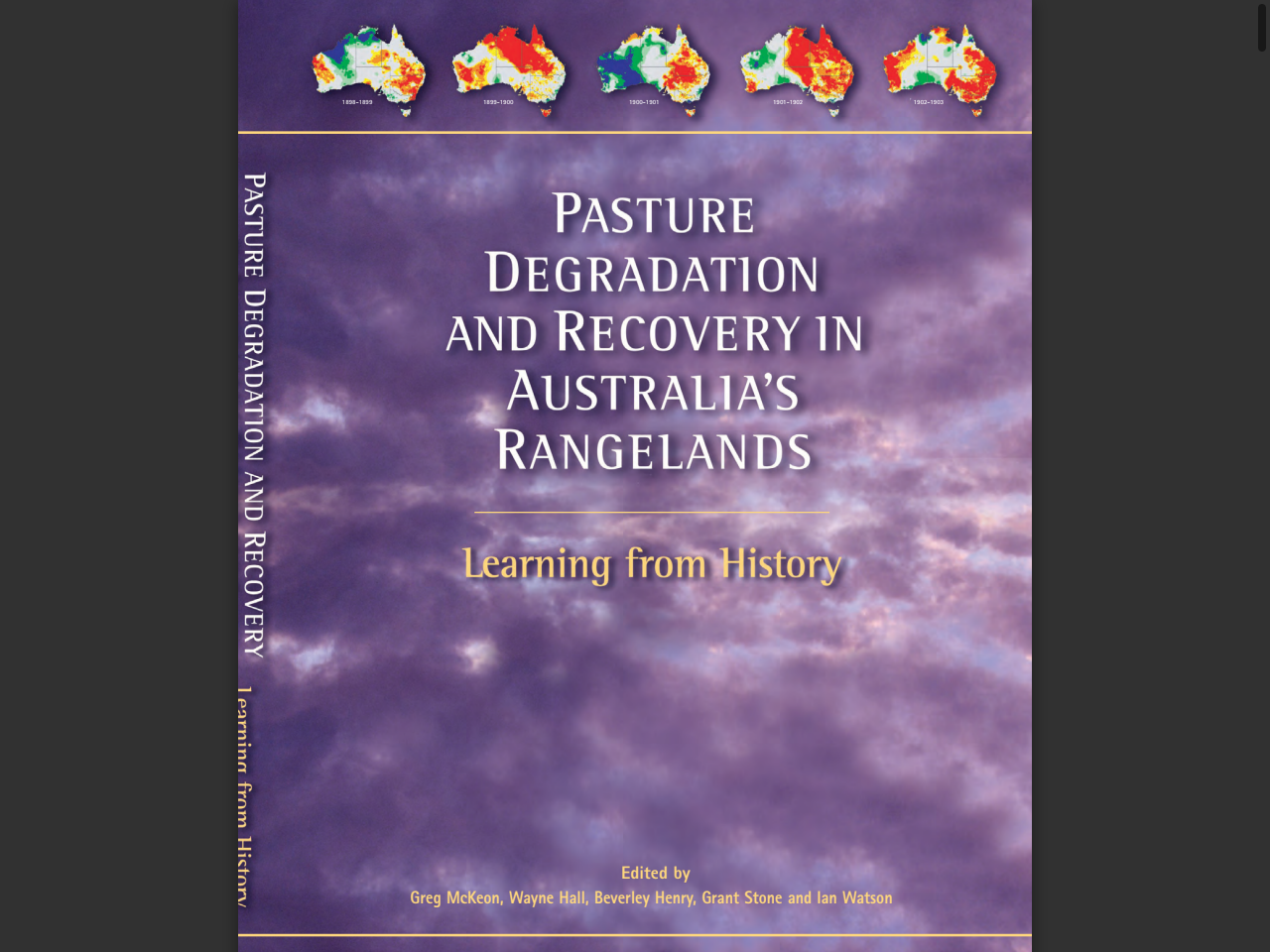 Preview of Pasture Degradation and Recovery in Australia's Rangelands: Learning from History - LongPaddock