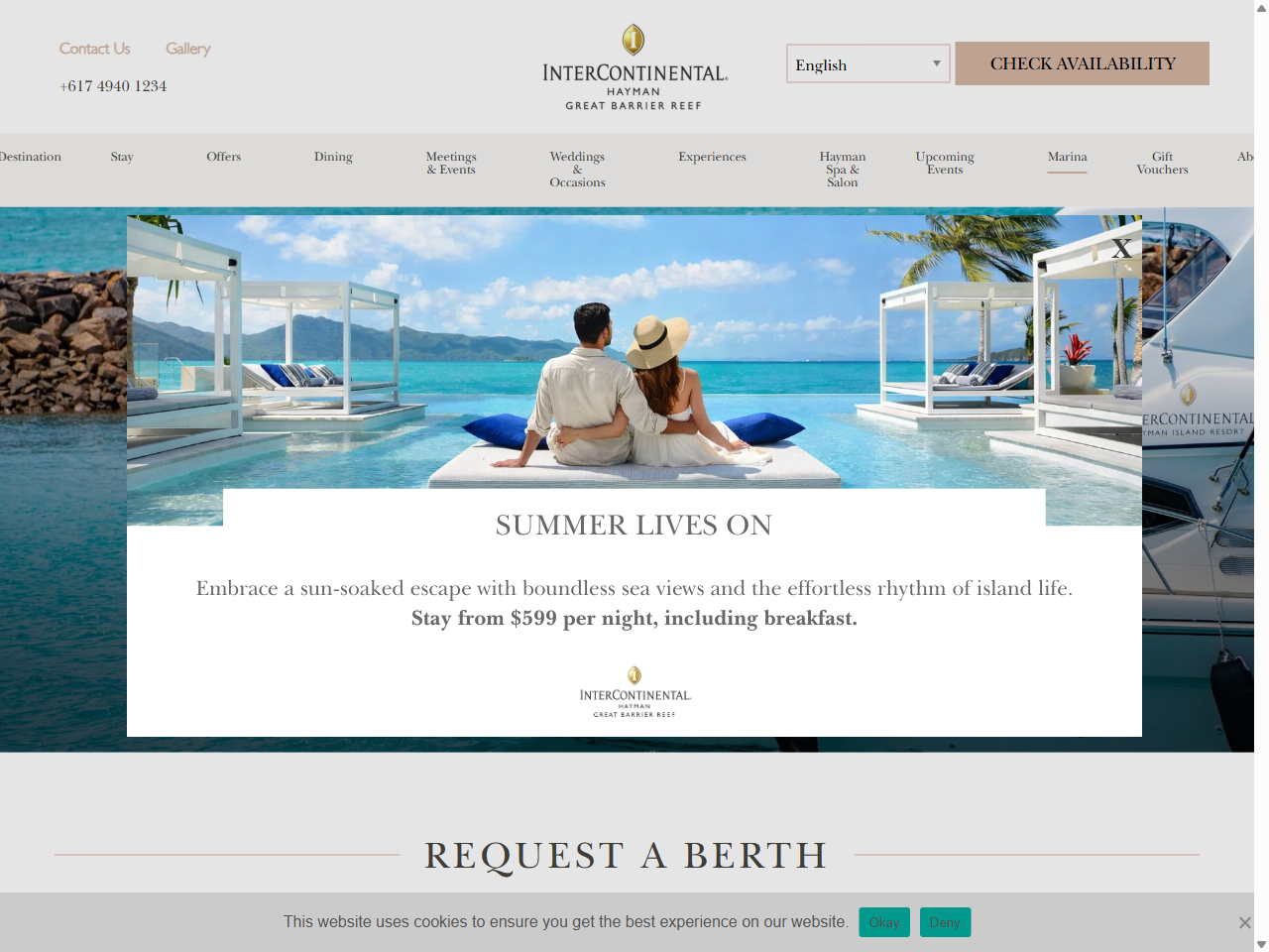 Preview of Hayman Marina - InterContinental Hayman Great Barrier Reef, accessed August 2, 2025,