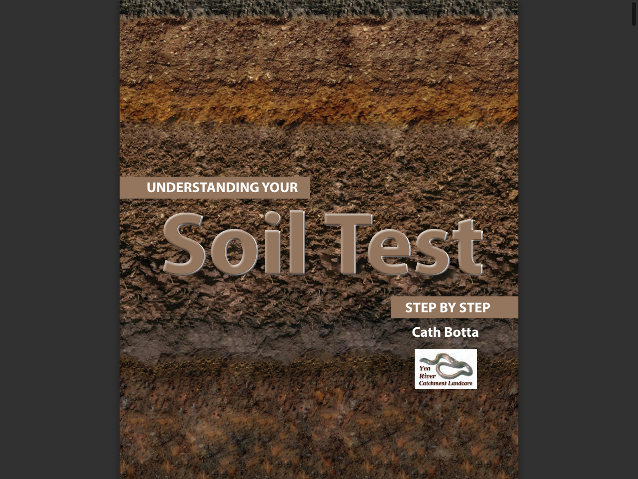 Preview of Understanding Your Soil Test (Goulburn Broken CMA, 2016)