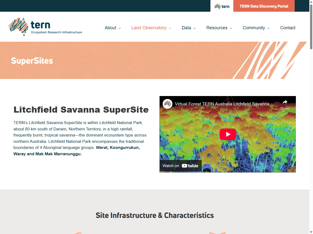 Preview of Litchfield Savanna SuperSite | Fire Regime Impact - TERN Australia, accessed July 24, 2025,
