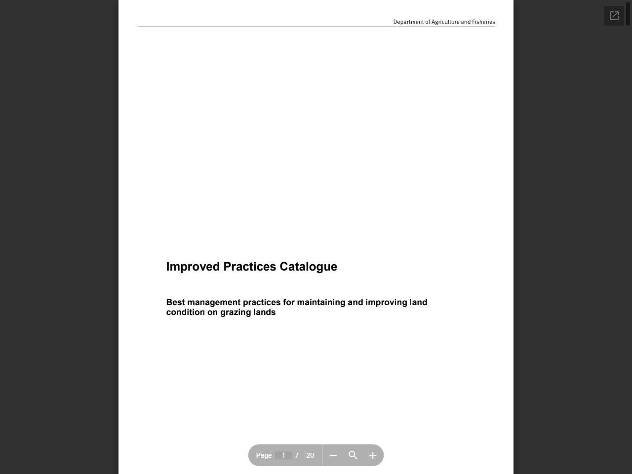 Preview of Best management practice for maintaining and improving land condition on grazing lands, accessed July 19, 2025,